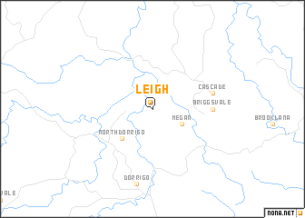 map of Leigh