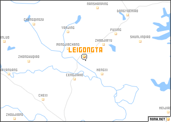 map of Leigongta