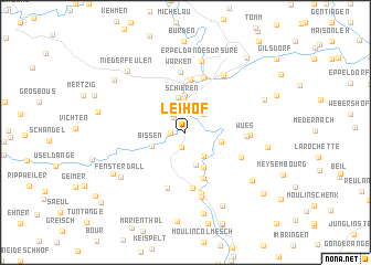 map of Leihof