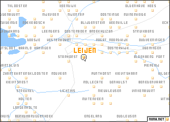 map of Leijen