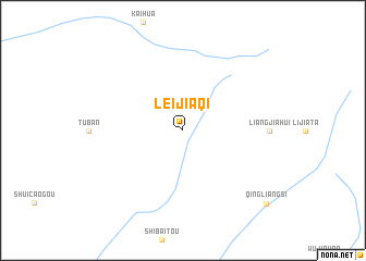 map of Leijiaqi