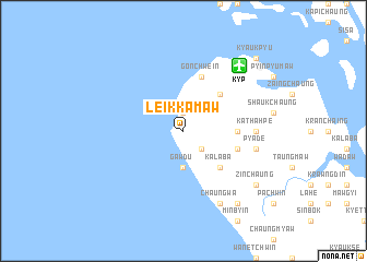 map of Leikkamaw