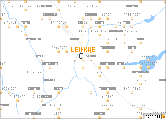 map of Leikkwe