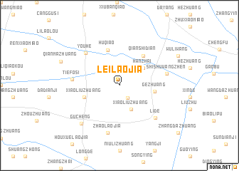 map of Leilaojia