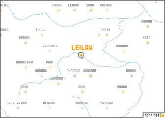 map of Leilaw