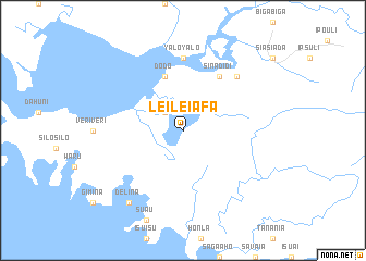 map of Leileiafa