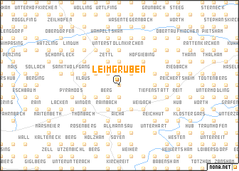 map of Leimgruben