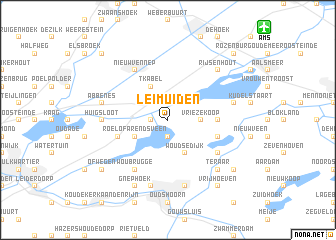 map of Leimuiden