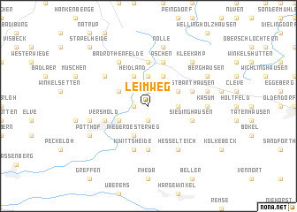 map of Leimweg