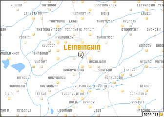 map of Leinbingwin