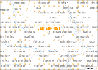 map of Leinenfirst