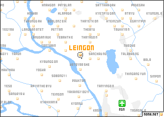 map of Leingon