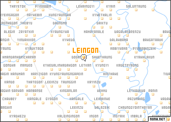 map of Leingon