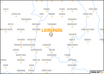 map of Leing Pung