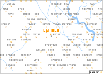 map of Leinhla