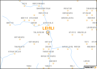 map of Leinli
