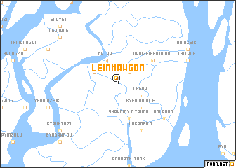 map of Leinmawgôn