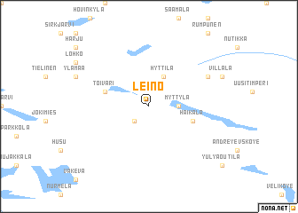 map of Leino