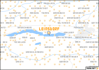 map of Leinsdorf