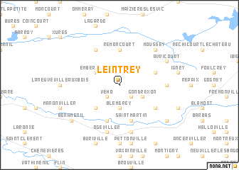 map of Leintrey