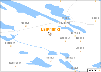 map of Leipämäki