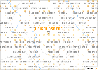map of Leipoldsberg