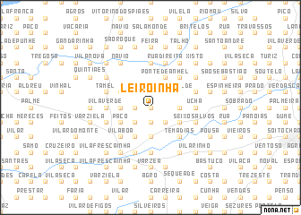 map of Leiroinha