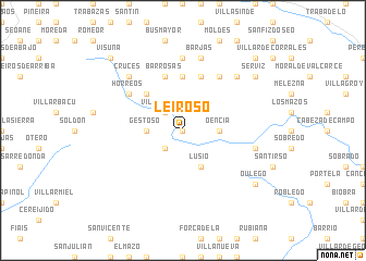 map of Leiroso