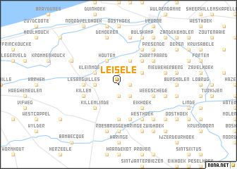 map of Leisele