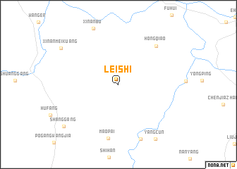 map of Leishi