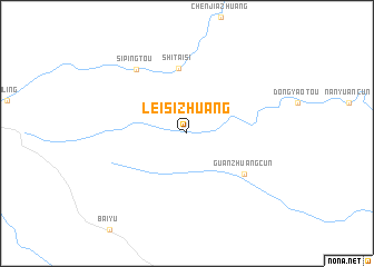 map of Leisizhuang