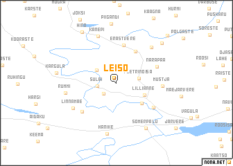 map of Leiso