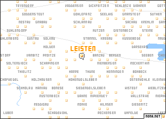 map of Leisten