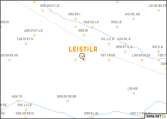map of Leistilä