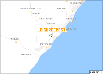 map of Leisure Crest