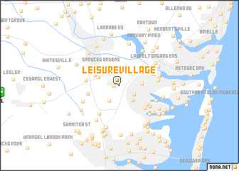 map of Leisure Village