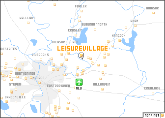 map of Leisure Village