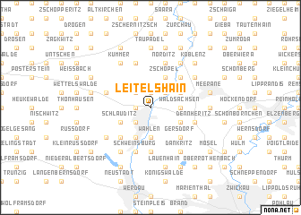 map of Leitelshain