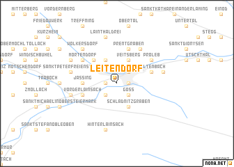 map of Leitendorf