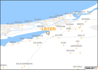 map of (( Leiteni ))