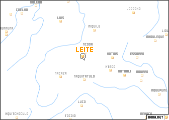 map of Leite