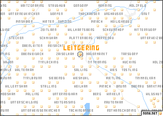 map of Leitgering