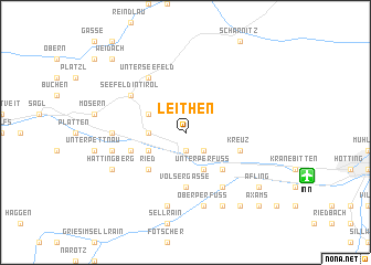 map of Leithen