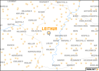 map of Leithum