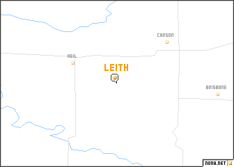 map of Leith