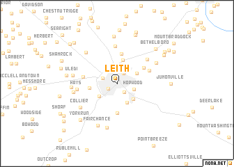 map of Leith