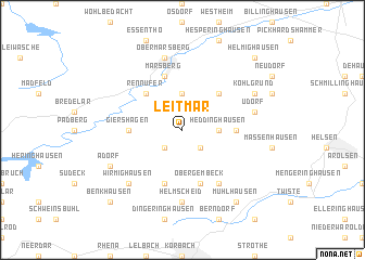 map of Leitmar