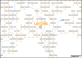 map of Leitzing