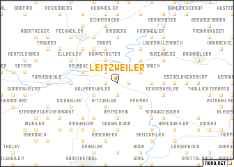 map of Leitzweiler