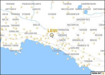 map of Leivi
